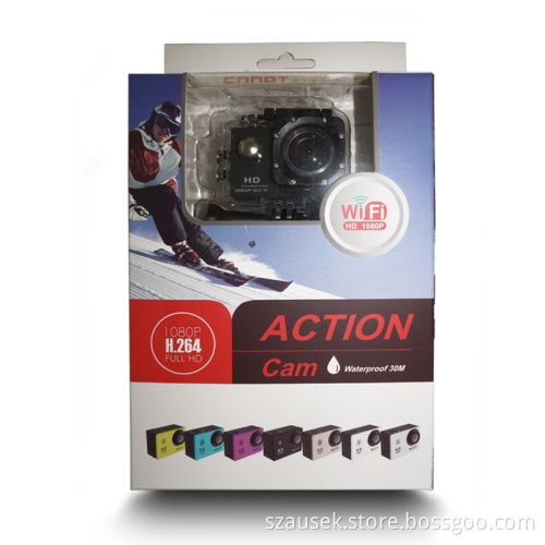 Cheapest full HD sport camera 1080p wifi action camera with underwater 30m can remote control go-pro wifi camera